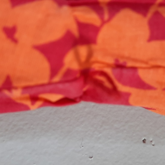 MOTHERHOOD MATERNITY PINK/ORANGE FLORAL DRESS SZ M. - Picture 7 of 10